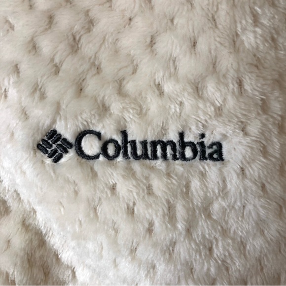 *NWT* COLUMBIA Cream Sherpa Fleece Quarter-Zip Sweater – Women's S - Picture 6 of 11